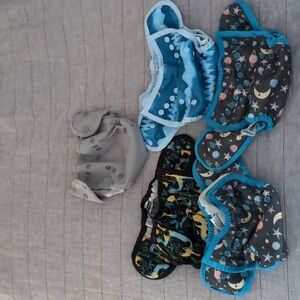 Thirsties size 1 diaper covers (lot of 5)